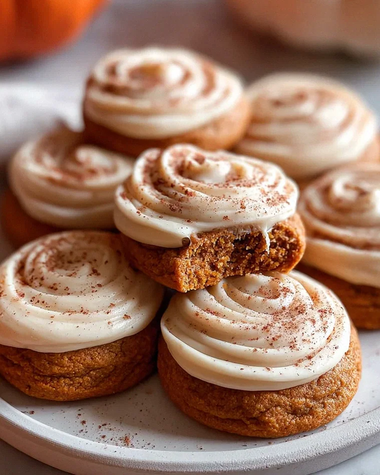 Soft Pumpkin Cookies mit Frischkäse-Frosting – Schritt 2