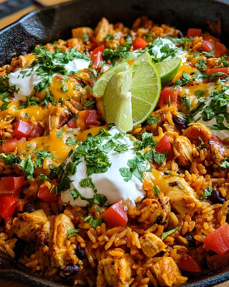 Taco-Pfanne mit Huhn und Reis – Schritt 2