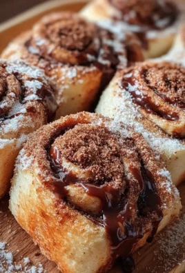 Toast Rolls mit Nutella und Zimt