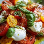 Tomatensalat mit Burrata