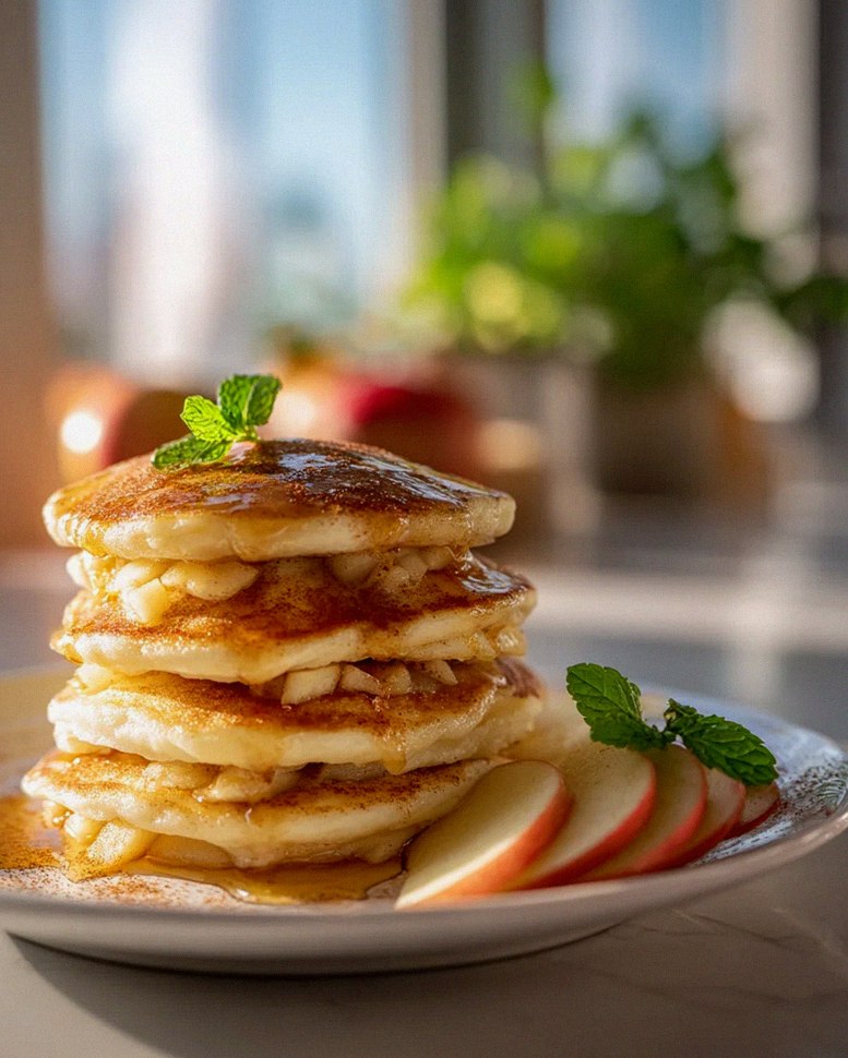 Würzig-süße Apfel-Zimt Pfannkuchen: Dein perfektes Frühstück! – Schritt 1
