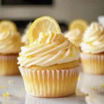 Zitronen-Muffins mit cremiger Buttercreme