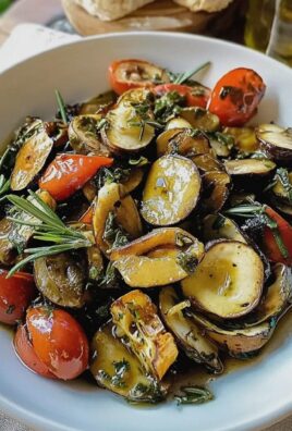Zucchini Champignon Tomatensalat Balsamico Rezept